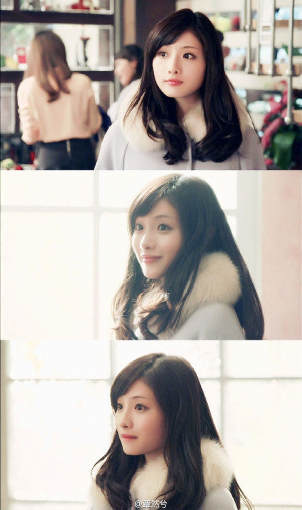 这里是不是跟小天使一样的。可爱到我都想跟她谈恋爱>